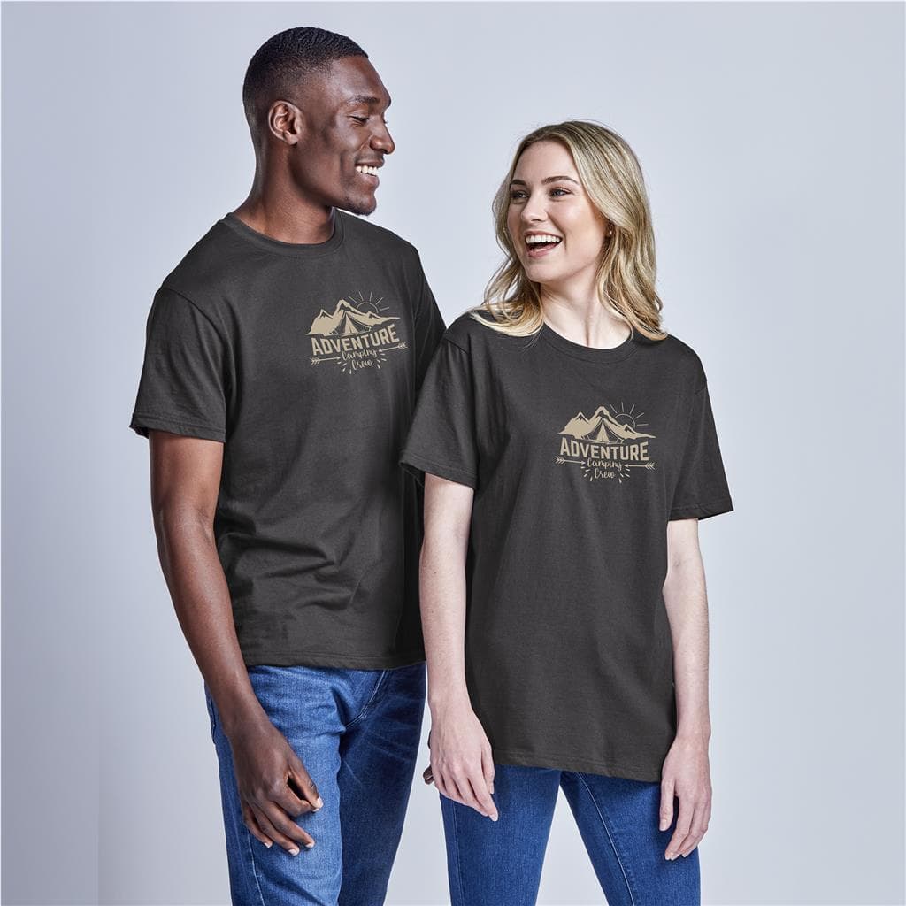 Round neck t-shirts in assorted colours